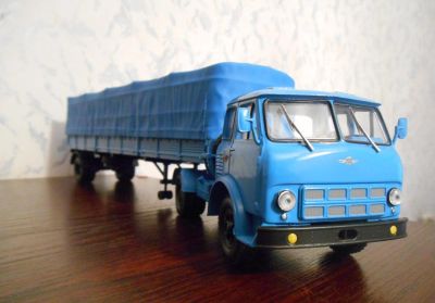 Лот: 6700172. Фото: 1. Продам Маз с прицепом. Автомоделизм