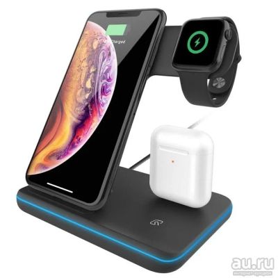 Лот: 16045349. Фото: 1. Док станция Z5 Wireless Charger... Зарядные устройства, блоки питания, адаптеры сетевые для смартфонов