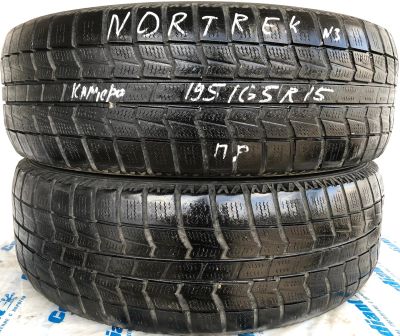 Лот: 14408369. Фото: 1. Шина 195/65 R15 195/65/15 North... Шины