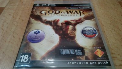 Лот: 9790483. Фото: 1. God of war восхождение PS3 / Лицензионный... Игры для консолей