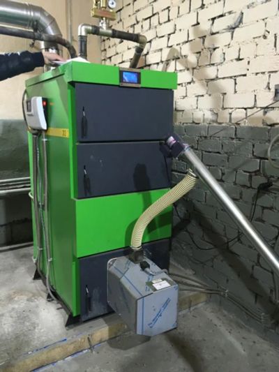 Лот: 22376302. Фото: 1. Пеллетный котел Lavoro Eco LF-16. Отопительные котлы, печи