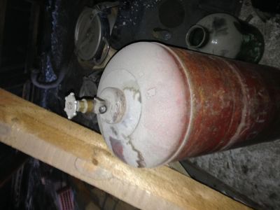 Лот: 4481631. Фото: 1. Балон для пропана пустой. Баллоны, газ в баллонах