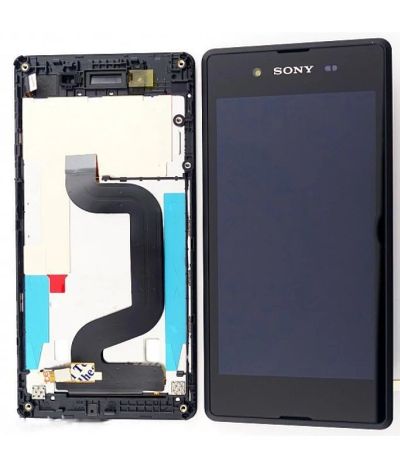 Лот: 6812319. Фото: 1. Дисплей сенсор рамка для Xperia... Дисплеи, дисплейные модули, тачскрины