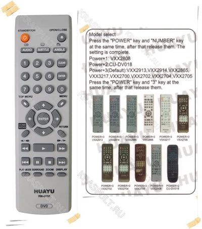 Лот: 10833728. Фото: 1. Пульт универсальный Pioneer RM-D761... Пульты ДУ