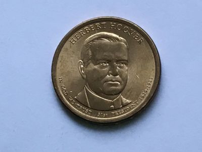 Лот: 12743748. Фото: 1. США, 1 доллар. 2014 год. Гувер... Америка