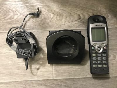 Лот: 15601859. Фото: 1. Радиотелефон Станция трубка Panasonic... DECT и радиотелефоны