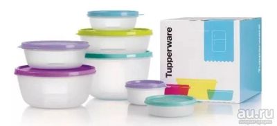 Лот: 9187057. Фото: 1. набор контейнеров Tupperware 7... Контейнеры, банки