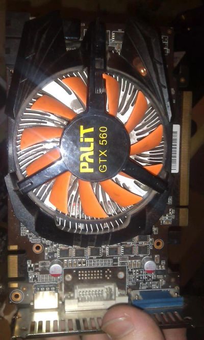 Лот: 3775459. Фото: 1. GTX560. Видеокарты