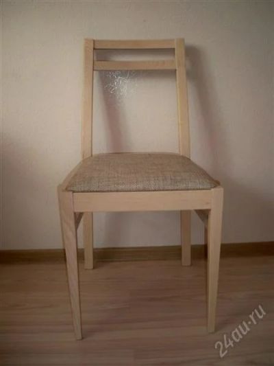 Лот: 1734008. Фото: 1. Стул ( цвет выбеленый дуб) новый... Столы, стулья, обеденные группы