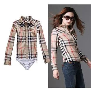 Лот: 3507445. Фото: 1. рубашка - боди Burberry (реплика... Блузы, рубашки, водолазки
