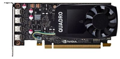 Лот: 18456871. Фото: 1. Quadro P1000 [VCQP1000DVI-PB... Видеокарты
