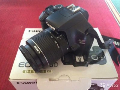 Лот: 10447861. Фото: 1. Продам Фотоаппарат Canon Eos 1100. Цифровые зеркальные