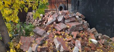 Лот: 20923910. Фото: 1. Кирпич бой. Блоки, кирпич, брусчатка