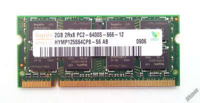 Лот: 11417944. Фото: 1. 2 GB Hynix DDR2, PC2-6400S. Оперативная память