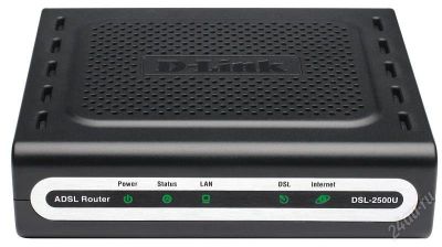 Лот: 4889277. Фото: 1. Модем (Роутер) D-Link DSL-2500U... Проводные модемы