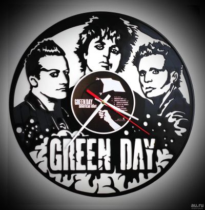 Лот: 5055174. Фото: 1. Подарок меломану. Часы Green Day... Аксессуары