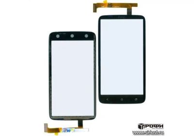 Лот: 17248423. Фото: 1. Тачскрин HTC ONE X,S720 (черный... Дисплеи, дисплейные модули, тачскрины