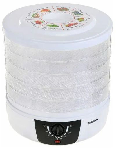 Лот: 23699216. Фото: 1. Сушилка для продуктов SAKURA 250Вт... Кухонная