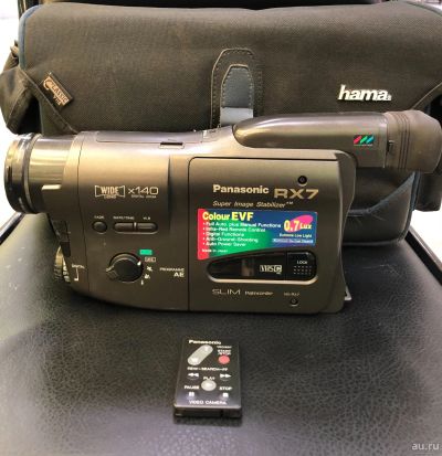 Лот: 17271392. Фото: 1. Видеокамера Panasonic RX 7 VHS-C. Видеокамеры