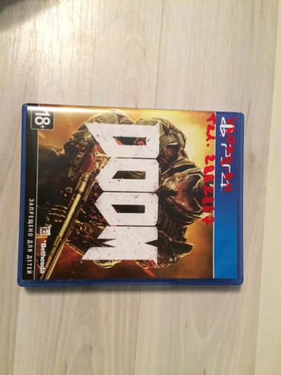 Лот: 8574505. Фото: 1. DOOM SP4. Игры для консолей