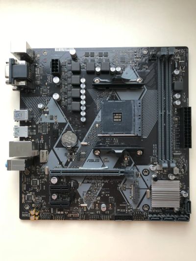 Лот: 24788996. Фото: 1. MB ASUS PRIME B450M-K rev.1.01... Материнские платы