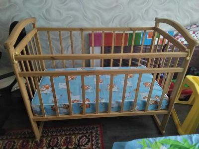 Лот: 10807984. Фото: 1. детская кроватка. Детские кровати и кроватки