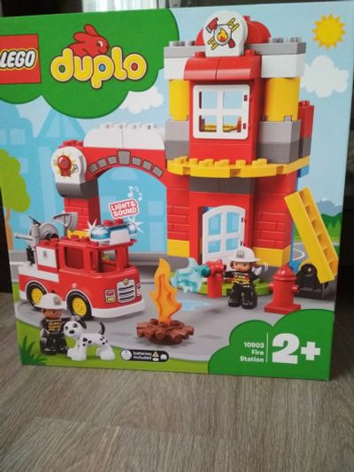 Лот: 14366803. Фото: 1. Lego Duplo Town пожарное депо. Конструкторы