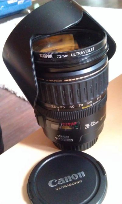 Лот: 3164166. Фото: 1. Объектив Canon EF 28-135mm f/3... Объективы