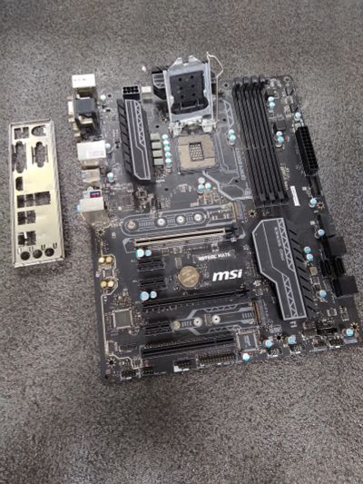 Лот: 22225619. Фото: 1. Материнская плата MSI H270 PC... Материнские платы