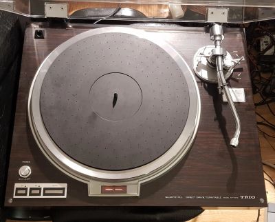 Лот: 24320025. Фото: 1. Проигрыватель Trio/Kenwood KP-7070. Виниловые проигрыватели и электрофоны