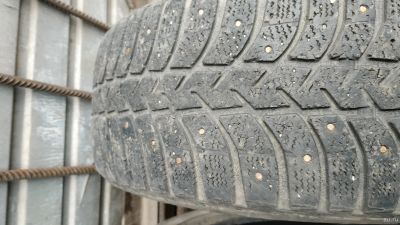 Лот: 14486862. Фото: 1. Шины зимние шип 205/55/R16 Bridgestone... Шины