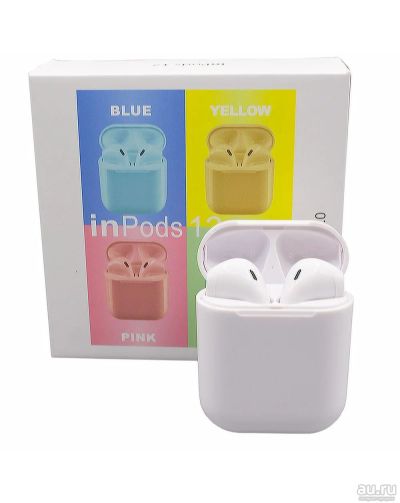 Лот: 15015674. Фото: 1. Наушники Bluetooth TWS inPods... Наушники, гарнитуры