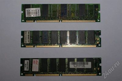Лот: 579297. Фото: 1. DIMM SDRAM 128+128+64. Оперативная память