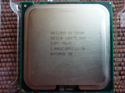 Лот: 9184653. Фото: 1. Процессор Intel Core 2 Duo E8400... Процессоры