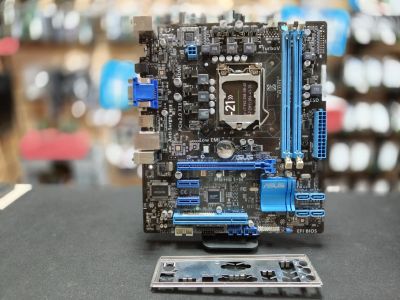 Лот: 25743050. Фото: 1. Мат. плата Asus P8H61-M /LGA1155... Материнские платы