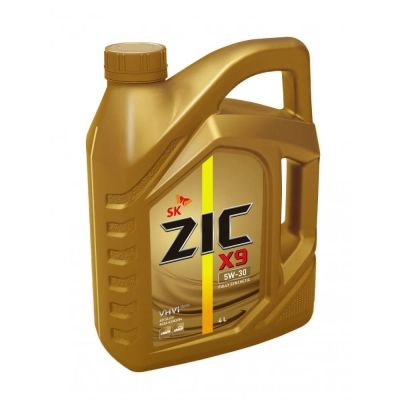 Лот: 20073432. Фото: 1. ZIC NEW X9 5w30 SL/CF, A3/B3/B4... Масла, жидкости