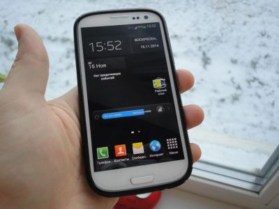 Лот: 4616312. Фото: 1. Samsung Galaxy S3 (i9300) + чехол. Смартфоны