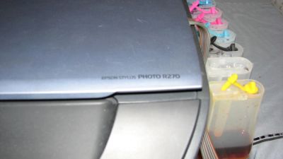 Лот: 6771411. Фото: 1. Epson Stylus Photo R270 c СНПЧ. Струйные принтеры