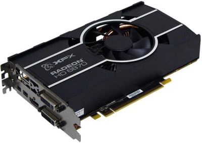 Лот: 13341400. Фото: 1. XFX Radeon HD6870 1gb gddr5 256bit. Видеокарты