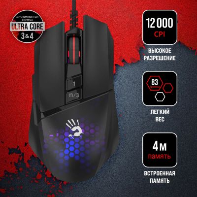Лот: 24908483. Фото: 1. Мышь A4 Tech Bloody W65 Max mini... Клавиатуры и мыши