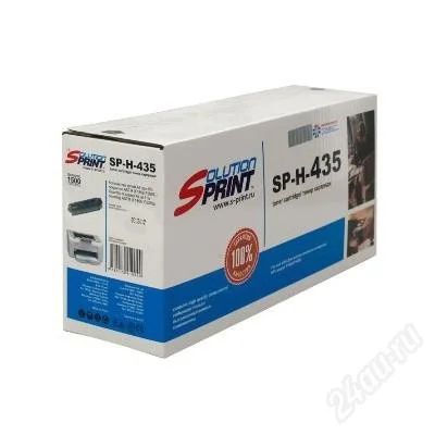 Лот: 922935. Фото: 1. картридж HP CB435A/ Canon 712... Картриджи, расходные материалы