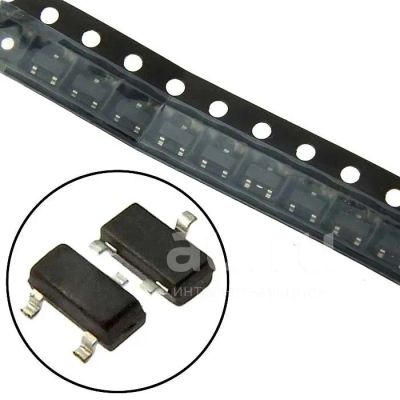 Лот: 23244738. Фото: 1. Транзистор полевой Mosfet AO3400A... Транзисторы