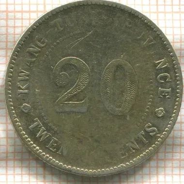 Лот: 25199888. Фото: 1. 20 центов. Азия