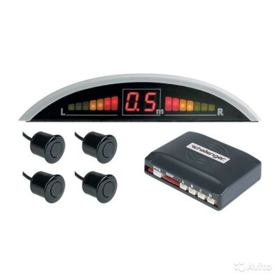 Лот: 9897712. Фото: 1. Парктроник авто радар LED дисплеем... Электроприборы для автомобиля