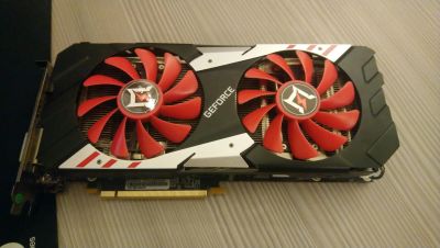 Лот: 18622714. Фото: 1. Видеокарта Gainward GeForce GTX... Видеокарты