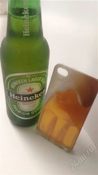 Лот: 2807119. Фото: 1. Чехол на iPhone 4 кружка пива. Чехлы, бамперы