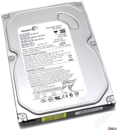 Лот: 19979. Фото: 1. HDD 120GB SATA Seagate ST3120211AS... Красноярск
