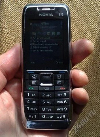 Лот: 1628904. Фото: 1. nokia E51. Кнопочные мобильные телефоны