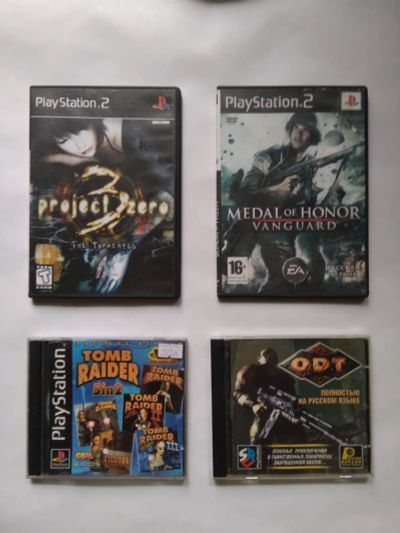 Лот: 25640795. Фото: 1. Игры PS1 и PS2 5 шт. Игры для консолей