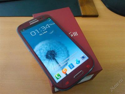 Лот: 2905062. Фото: 1. Samsung i9300 Galaxy S3 Garnet... Смартфоны